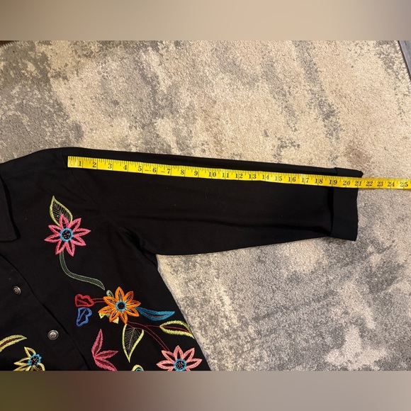 White Stag Vintage Rich Black Cotton Jacket - Picture 6 of 6